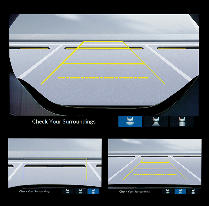 Upgraded Multi-angle Rearview Camera